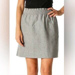 J. Crew Heather Gray Mini Skirt